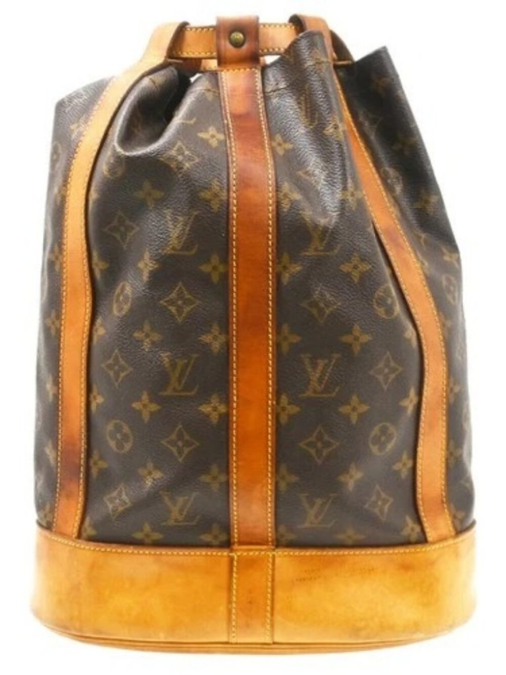 Best05 LOUIS VUITTON RANDONNEE PM BUCKET SHOULDER BAG M42243 AS0977 YQ05506